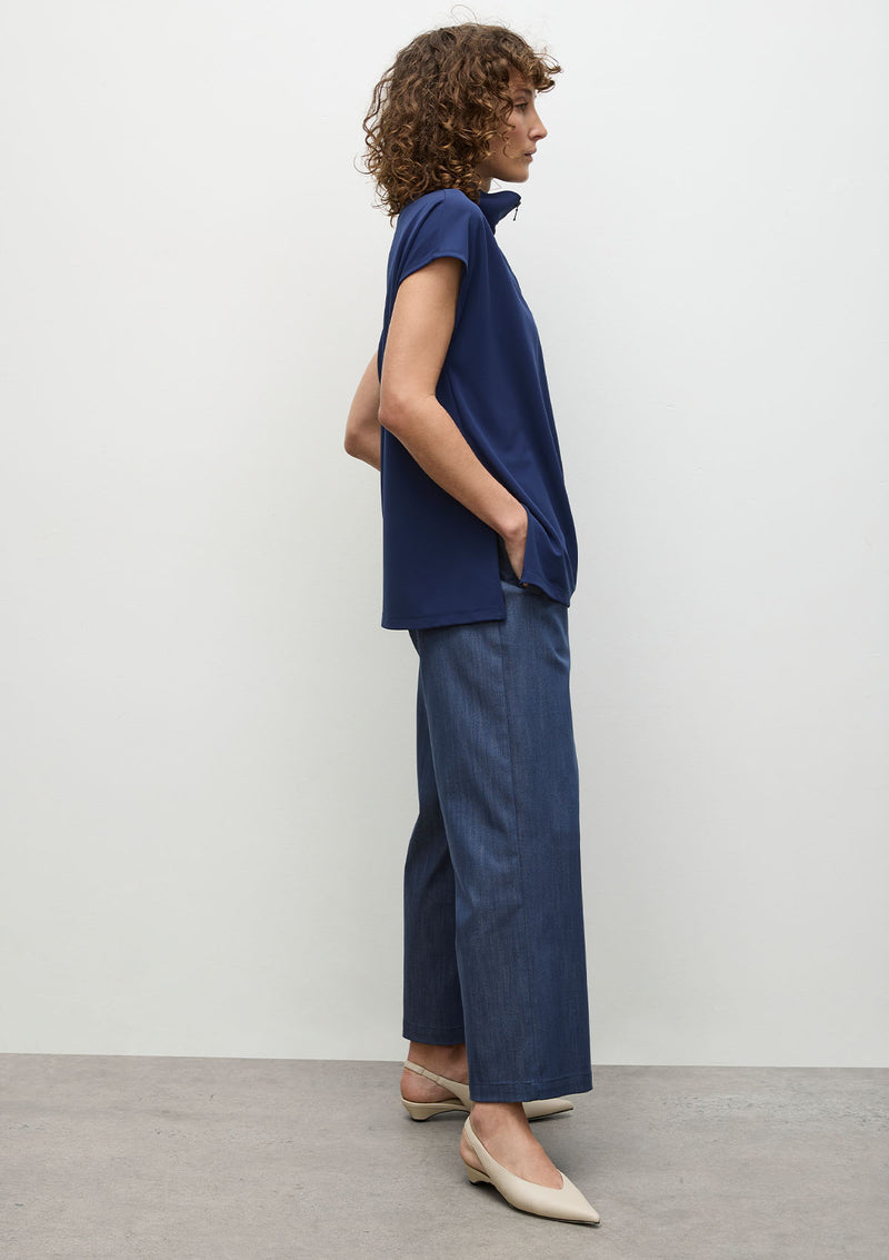 Mela Purdie Soft Stretch Denim Welt Pocket Pant