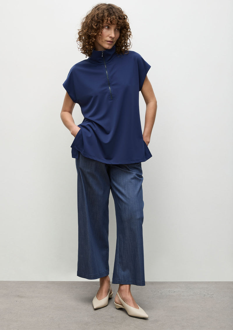 Mela Purdie Soft Stretch Denim Welt Pocket Pant