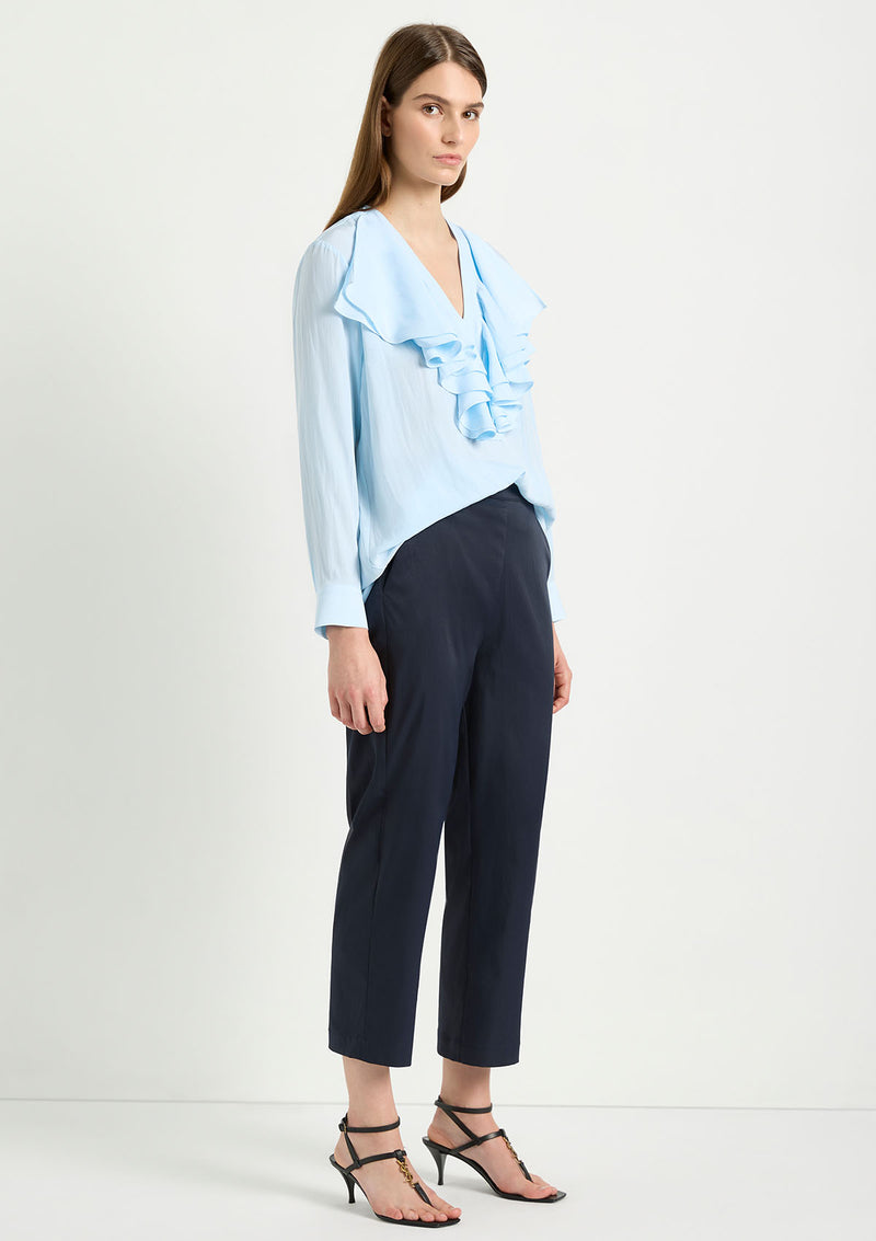 Mela Purdie Stretch Chintz Crop Trouser