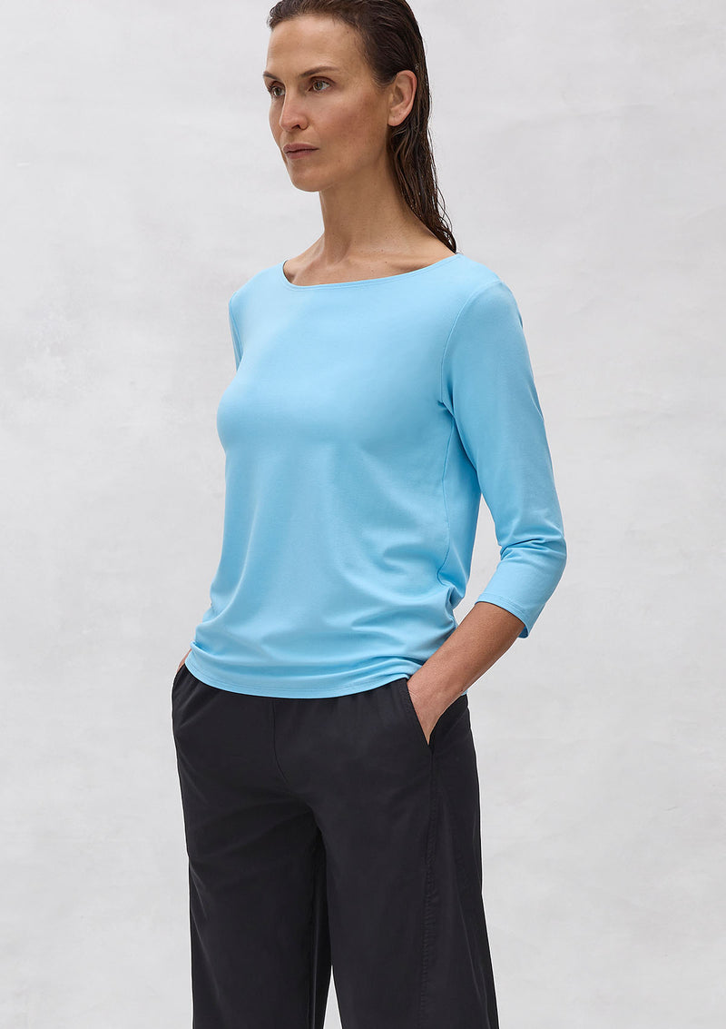 Mela Purdie Matte Jersey Relaxed Boatneck