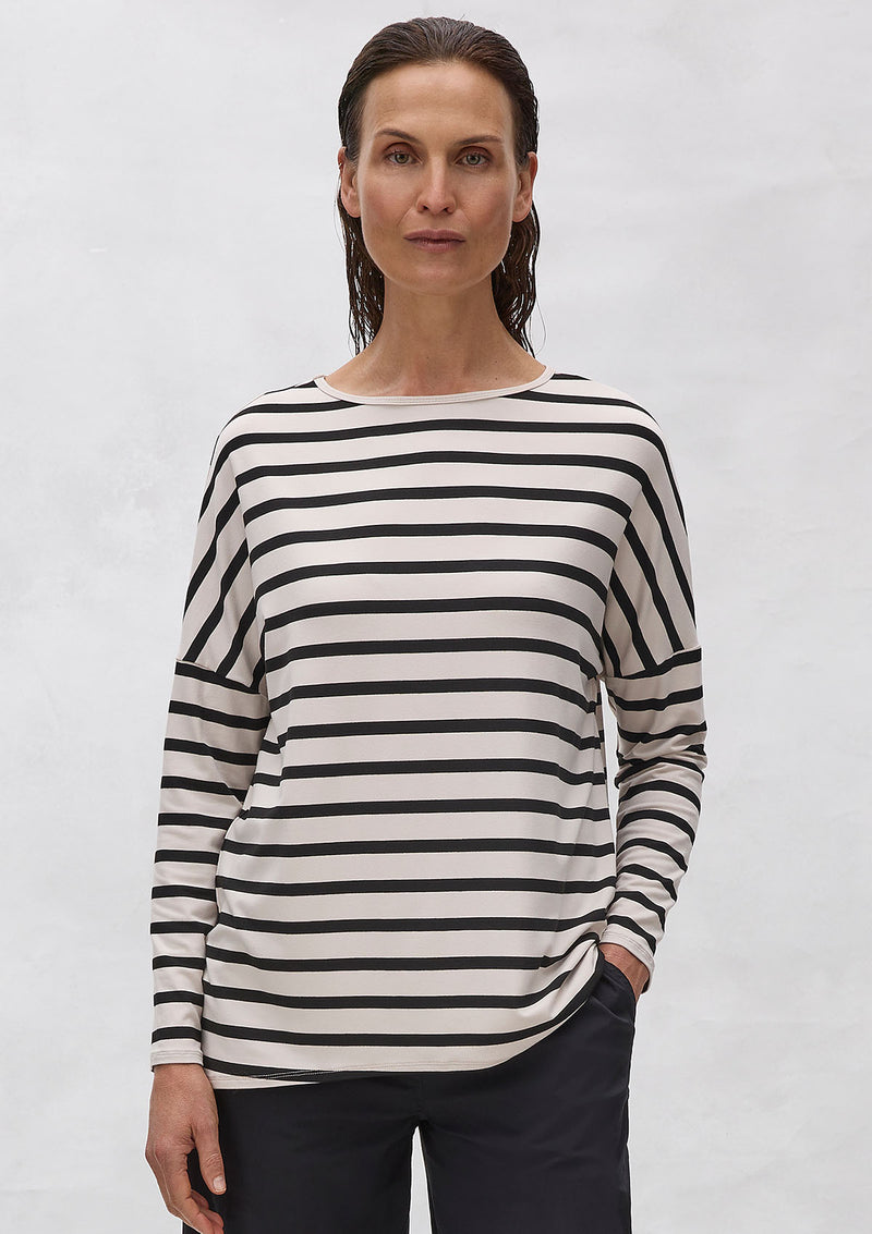 Mela Purdie Trunk Stripe Knit Boat Sweater