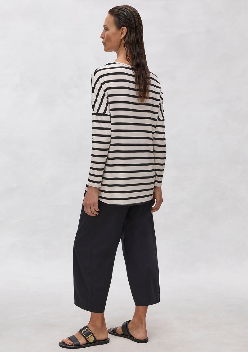 Mela Purdie Trunk Stripe Knit Boat Sweater