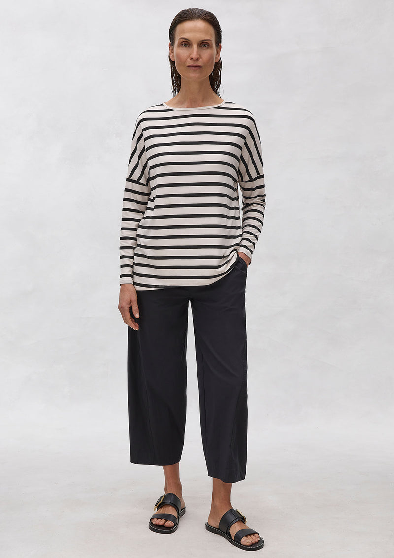 Mela Purdie Trunk Stripe Knit Boat Sweater