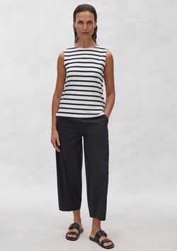 Mela Purdie Trunk Stripe Knit Palazzo Shell