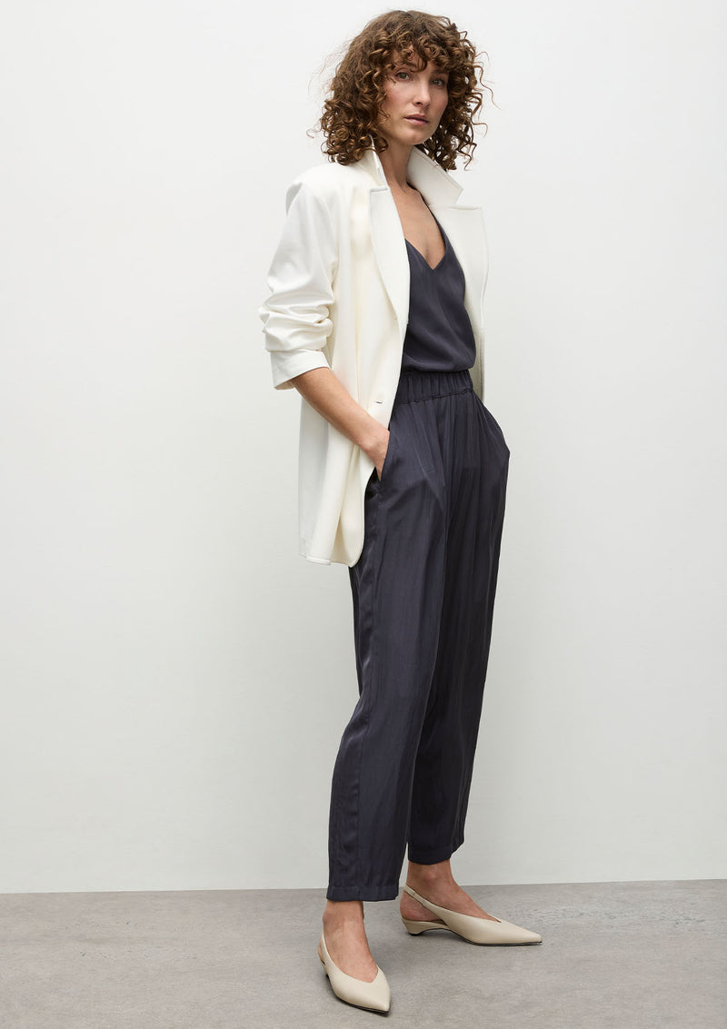 Mela Purdie Polished Ponte Smooth Blazer