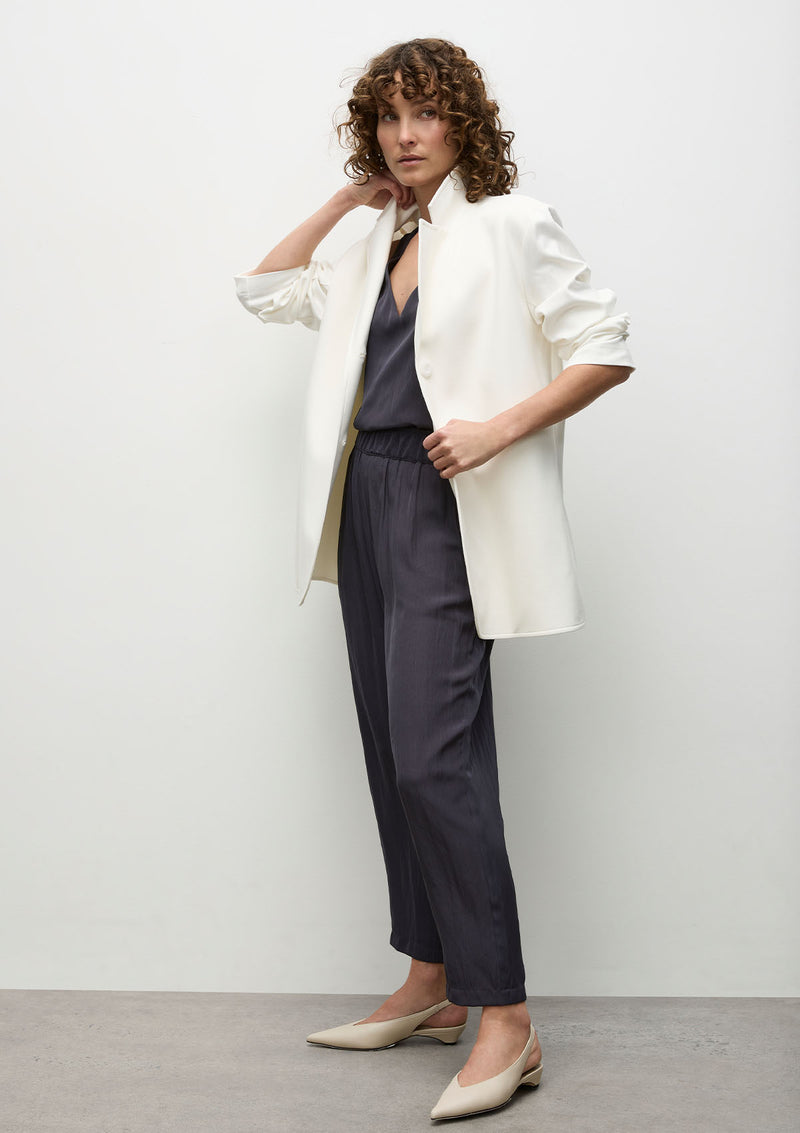 Mela Purdie Polished Ponte Smooth Blazer