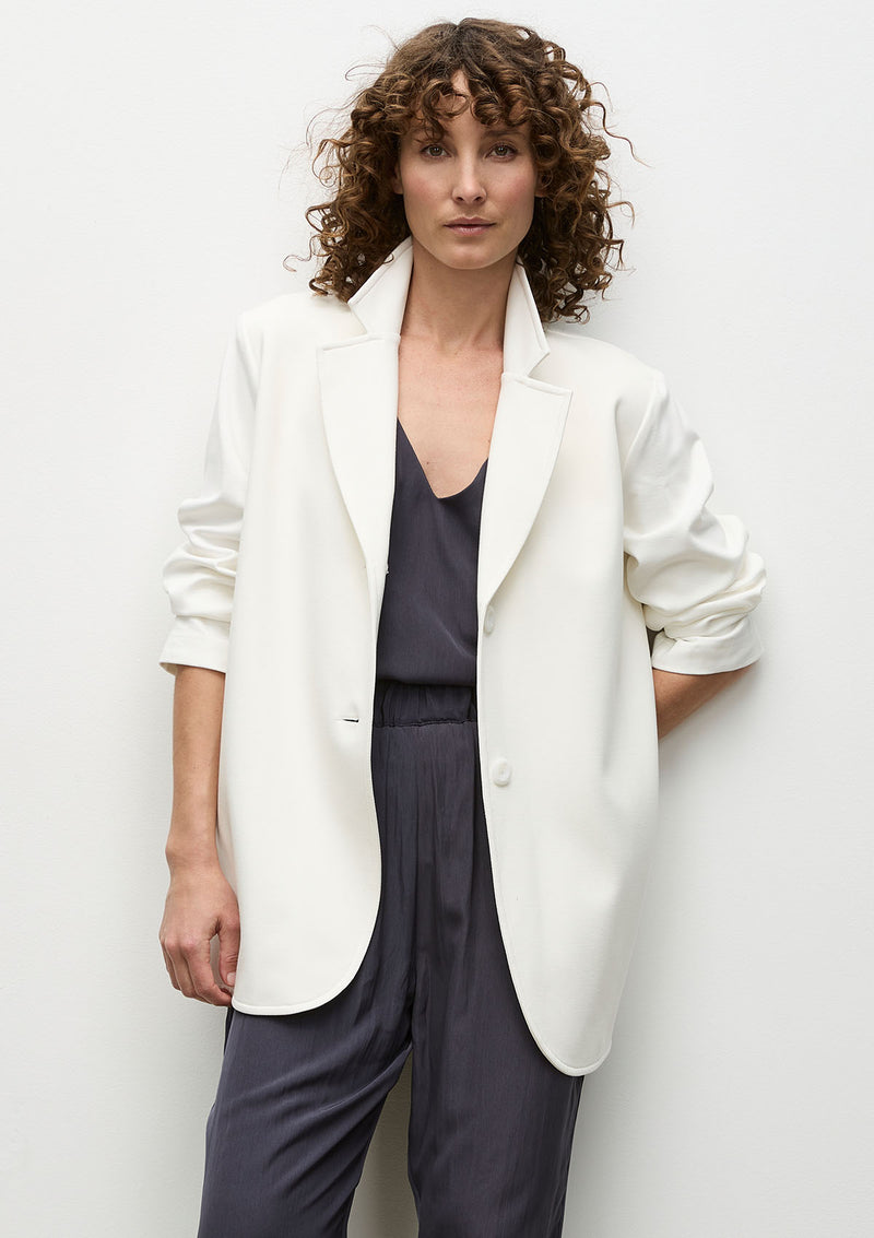 Mela Purdie Polished Ponte Smooth Blazer