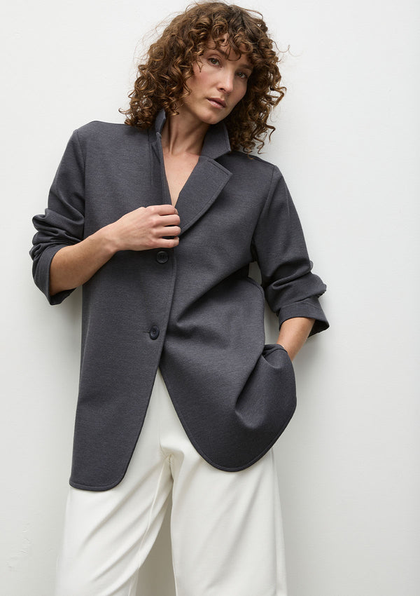 Mela Purdie Polished Ponte Smooth Blazer