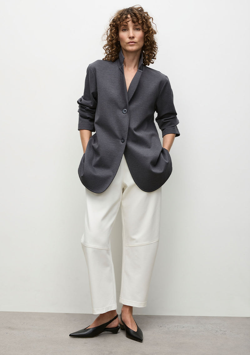 Mela Purdie Polished Ponte Smooth Blazer