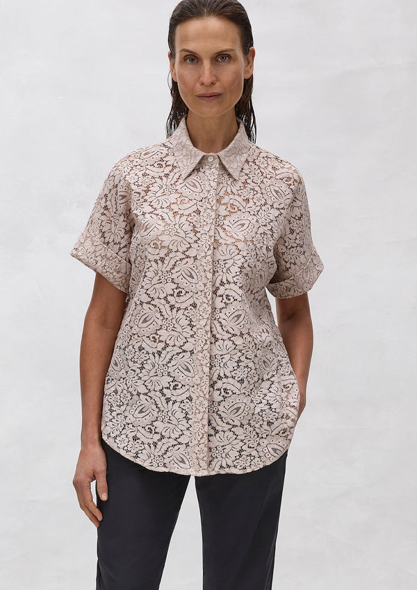 Mela Purdie Broderie Lace Shell Shirt