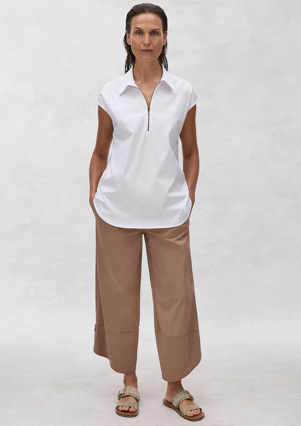 Mela Purdie Microprene Zip Slice Shirt