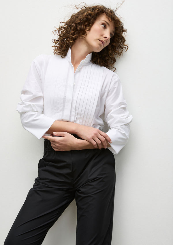 Mela Purdie Powder Weave Powder Tux Shirt