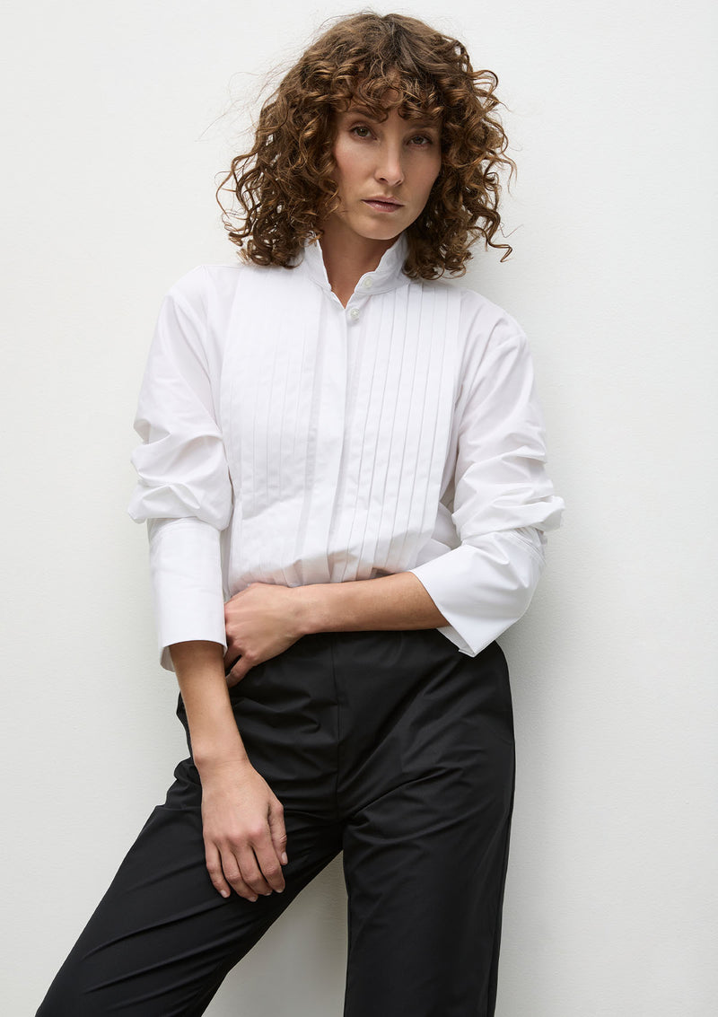 Mela Purdie Powder Weave Powder Tux Shirt