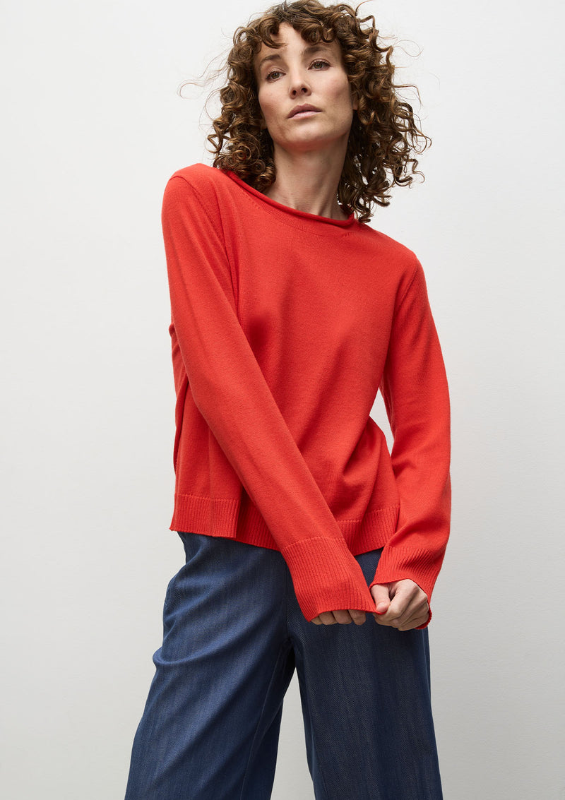 Mela Purdie Double Fine Merino Roll Sweater