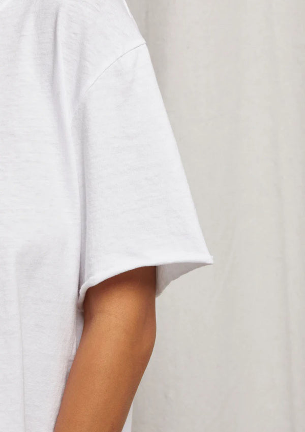 Perfect White Tee Eddie Boxy Crew Tee