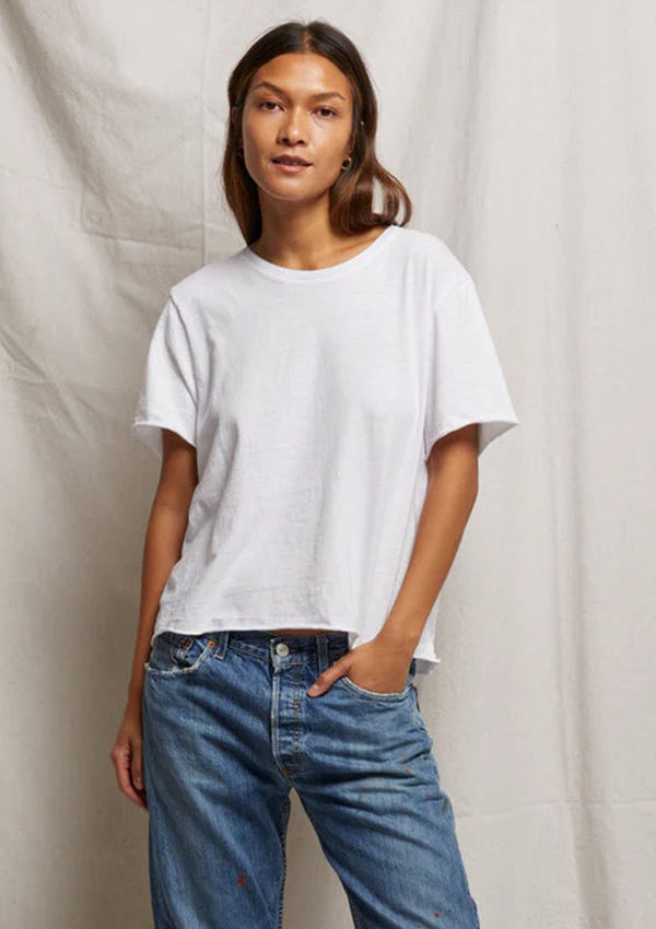 Perfect White Tee Eddie Boxy Crew Tee