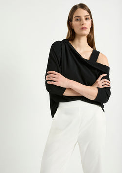 Mela Purdie Powder Knit Drop Shoulder Top