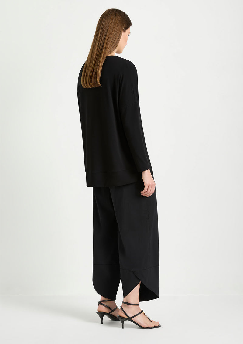 Mela Purdie Matte Jersey Zip Pocket Sweater