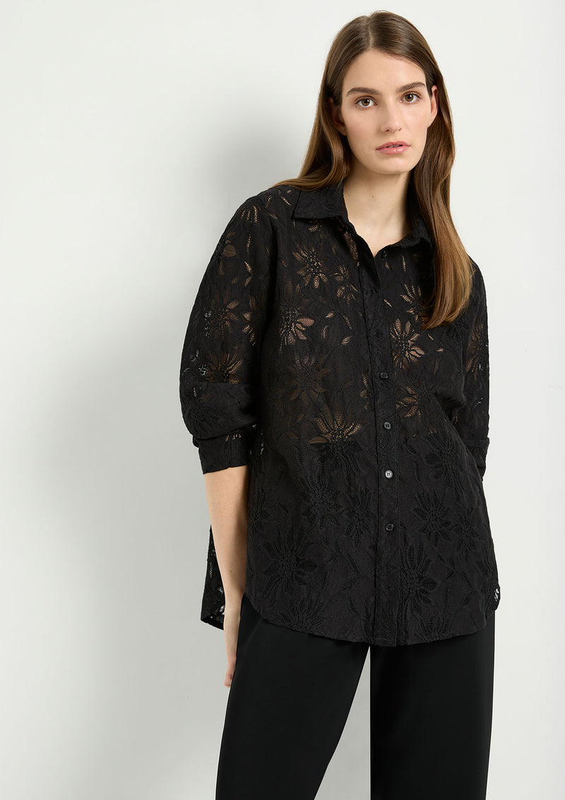 Mela Purdie Flora Lace Dart Shirt