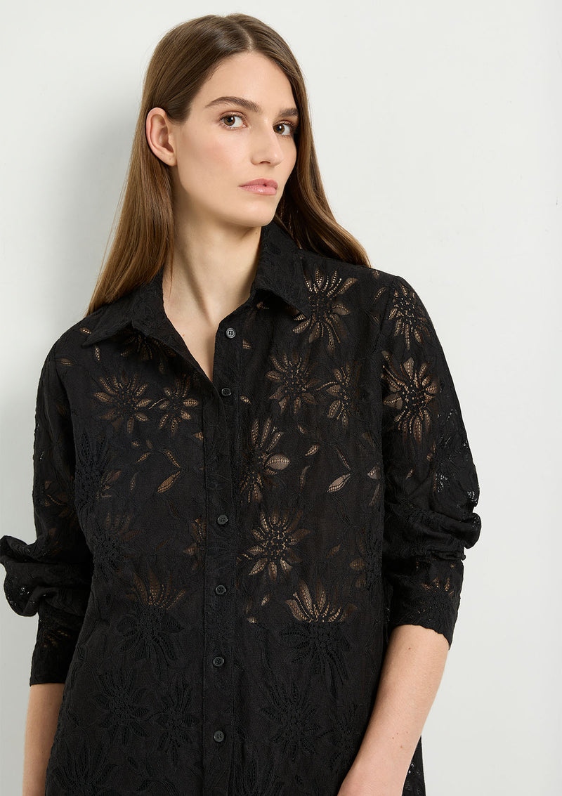 Mela Purdie Flora Lace Dart Shirt