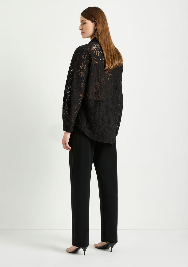 Mela Purdie Flora Lace Dart Shirt