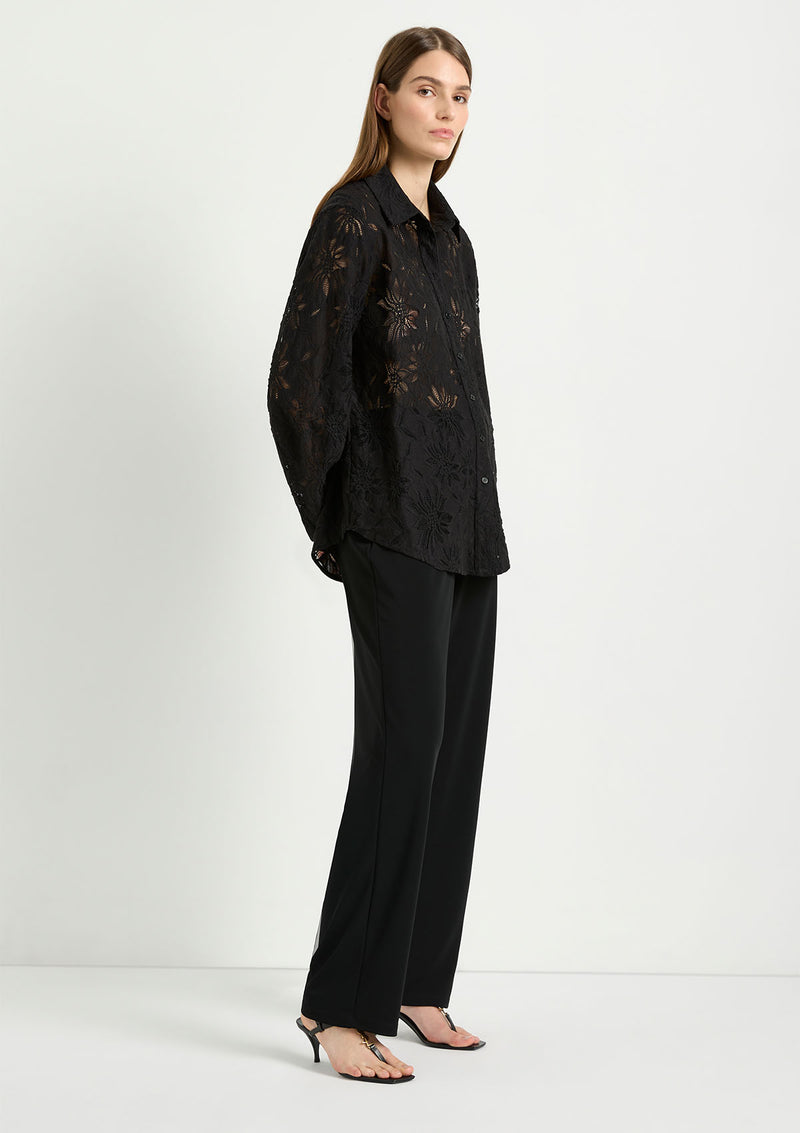 Mela Purdie Flora Lace Dart Shirt