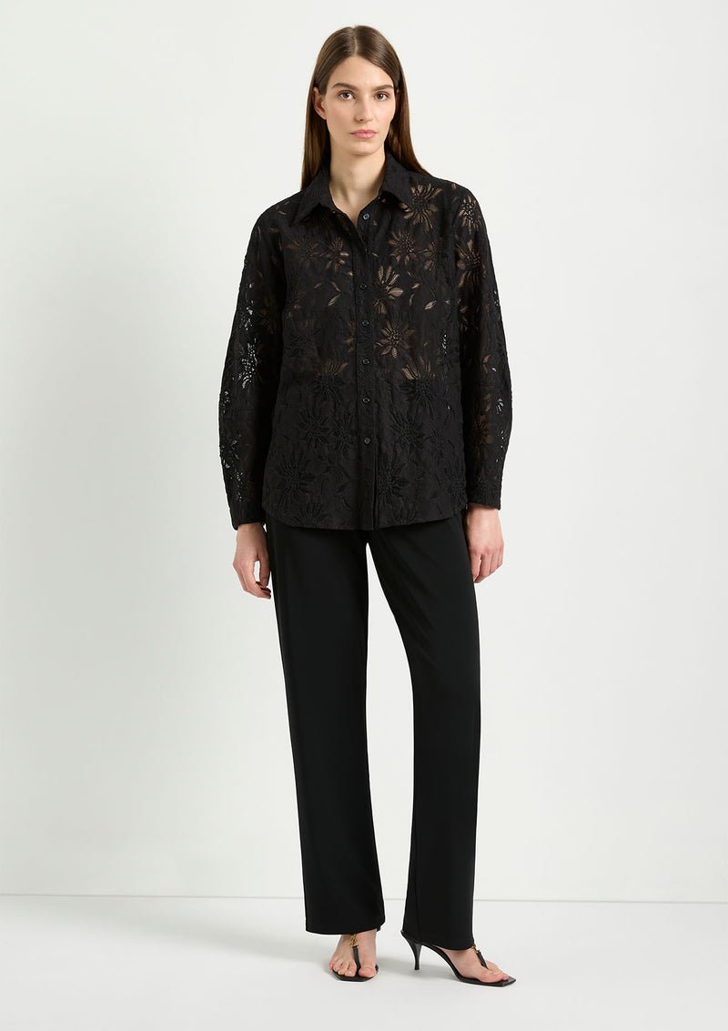 Mela Purdie Flora Lace Dart Shirt