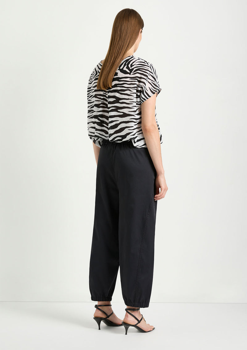 Mela Purdie Stretch Chintz Crop Club Pant