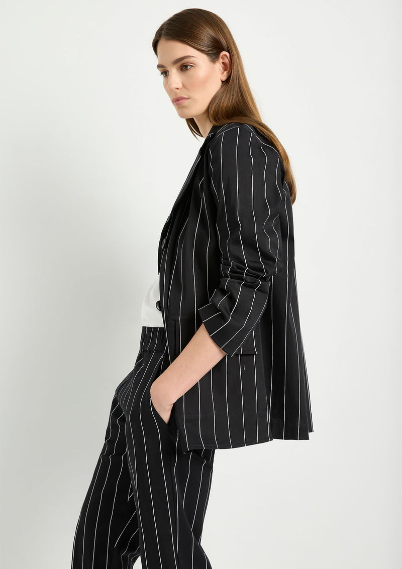 Mela Purdie Pin Popilene Stretch Blazer