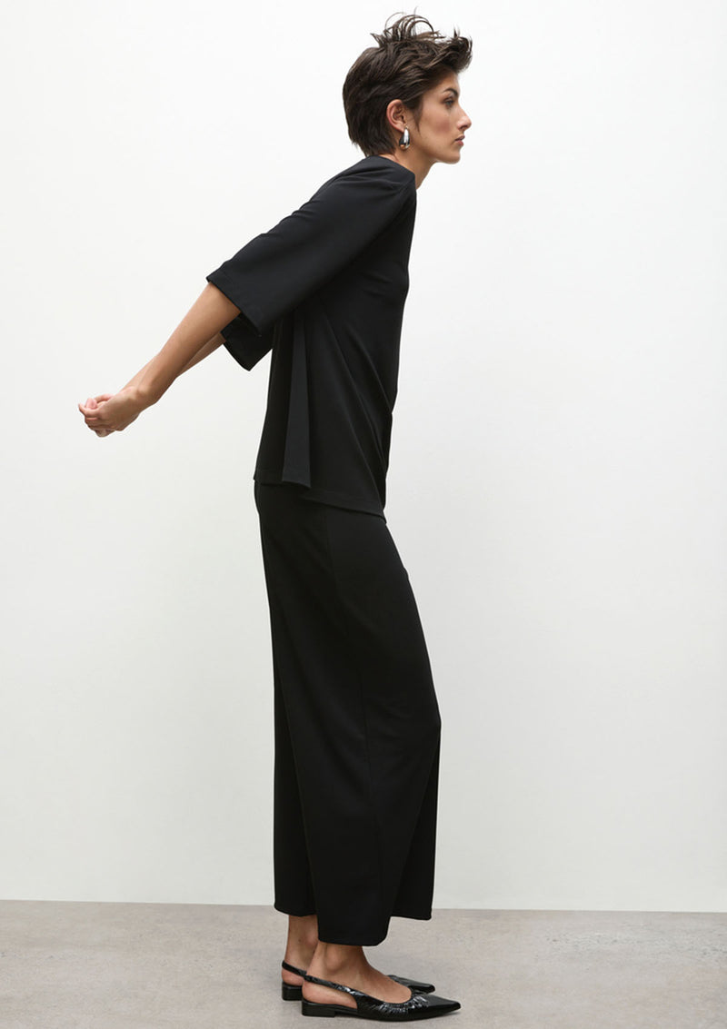 Mela Purdie Powder Knit Crop Palazzo Pant