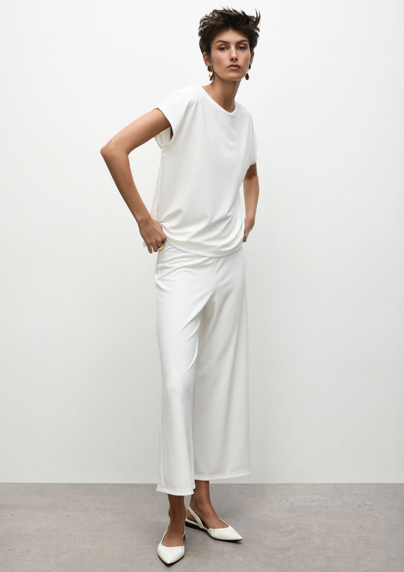 Mela Purdie Powder Knit Crop Palazzo Pant