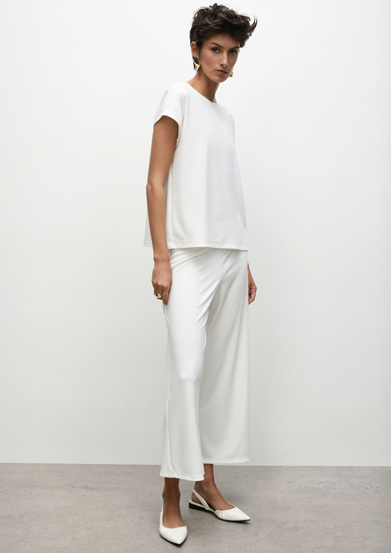 Mela Purdie Powder Knit Crop Palazzo Pant