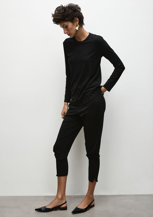 Mela Purdie Matte Jersey Zip Stiletto Pant