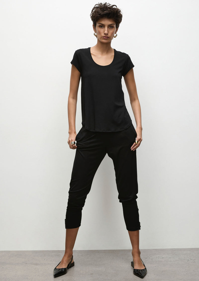 Mela Purdie Matte Jersey Zip Stiletto Pant