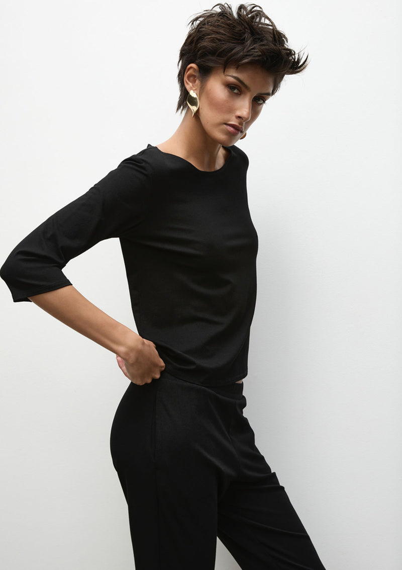 Mela Purdie Matte Jersey Relaxed Boatneck