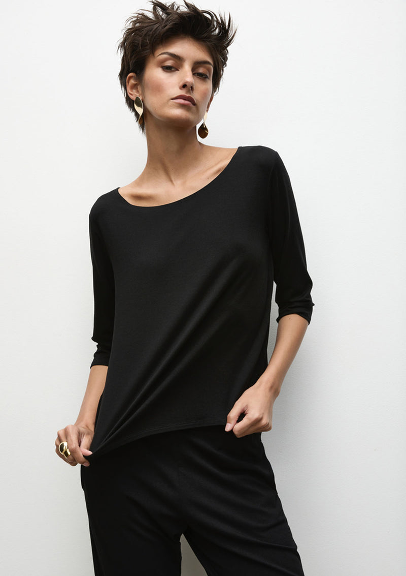 Mela Purdie Matte Jersey Relaxed Boatneck