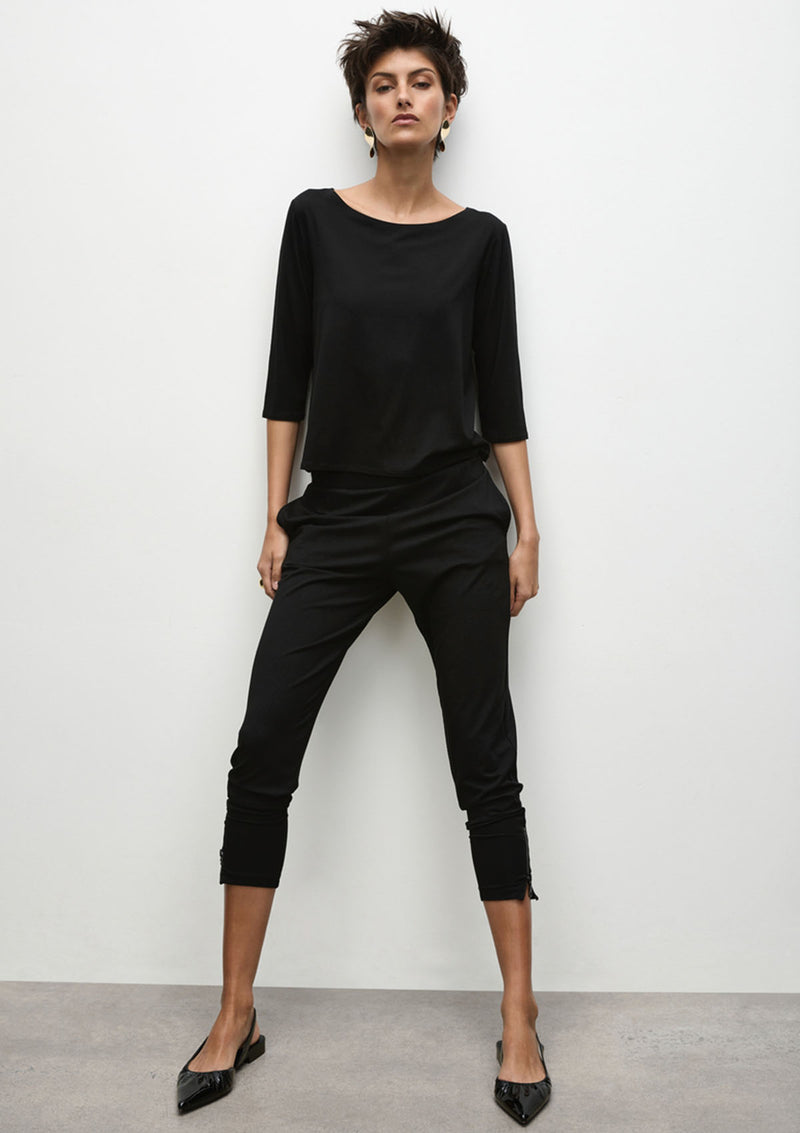 Mela Purdie Matte Jersey Relaxed Boatneck