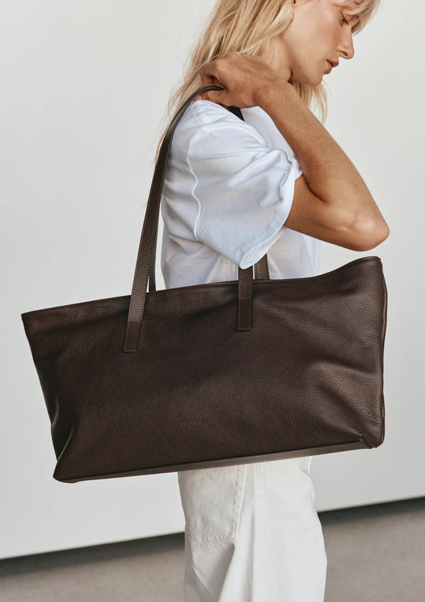 Vestirsi Mia Leather East West Slouchy Tote