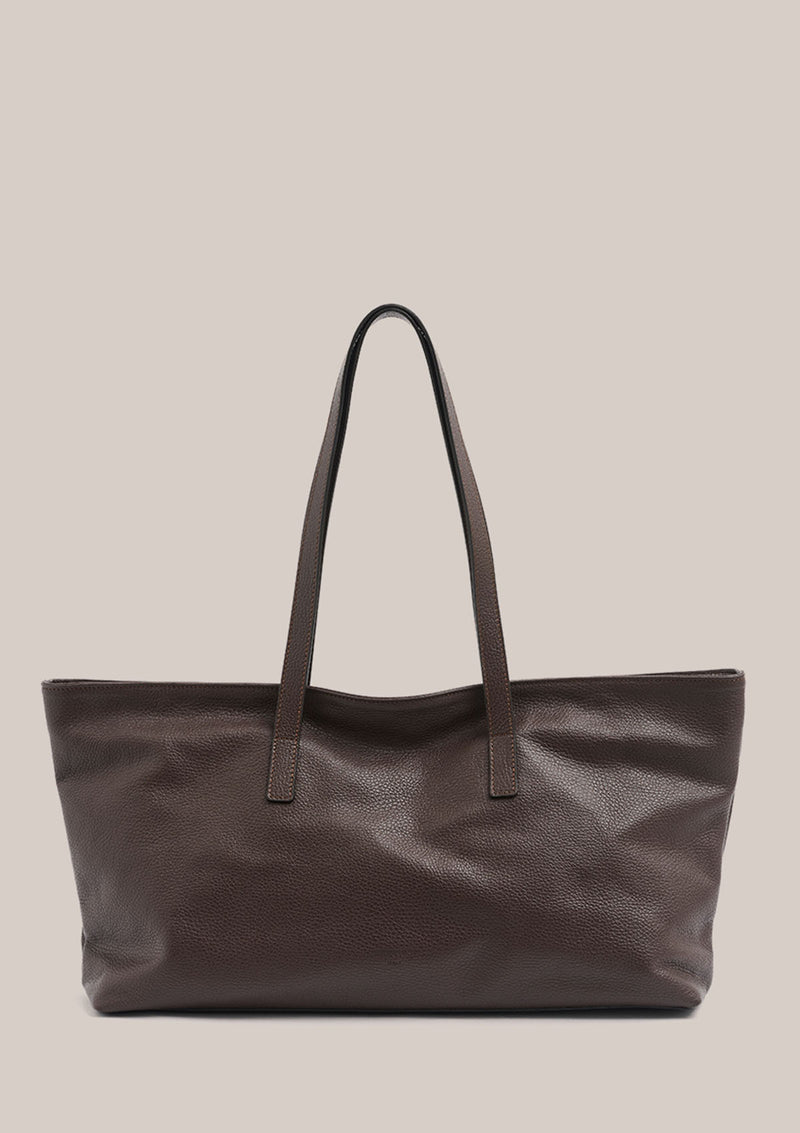 Vestirsi Mia Leather East West Slouchy Tote