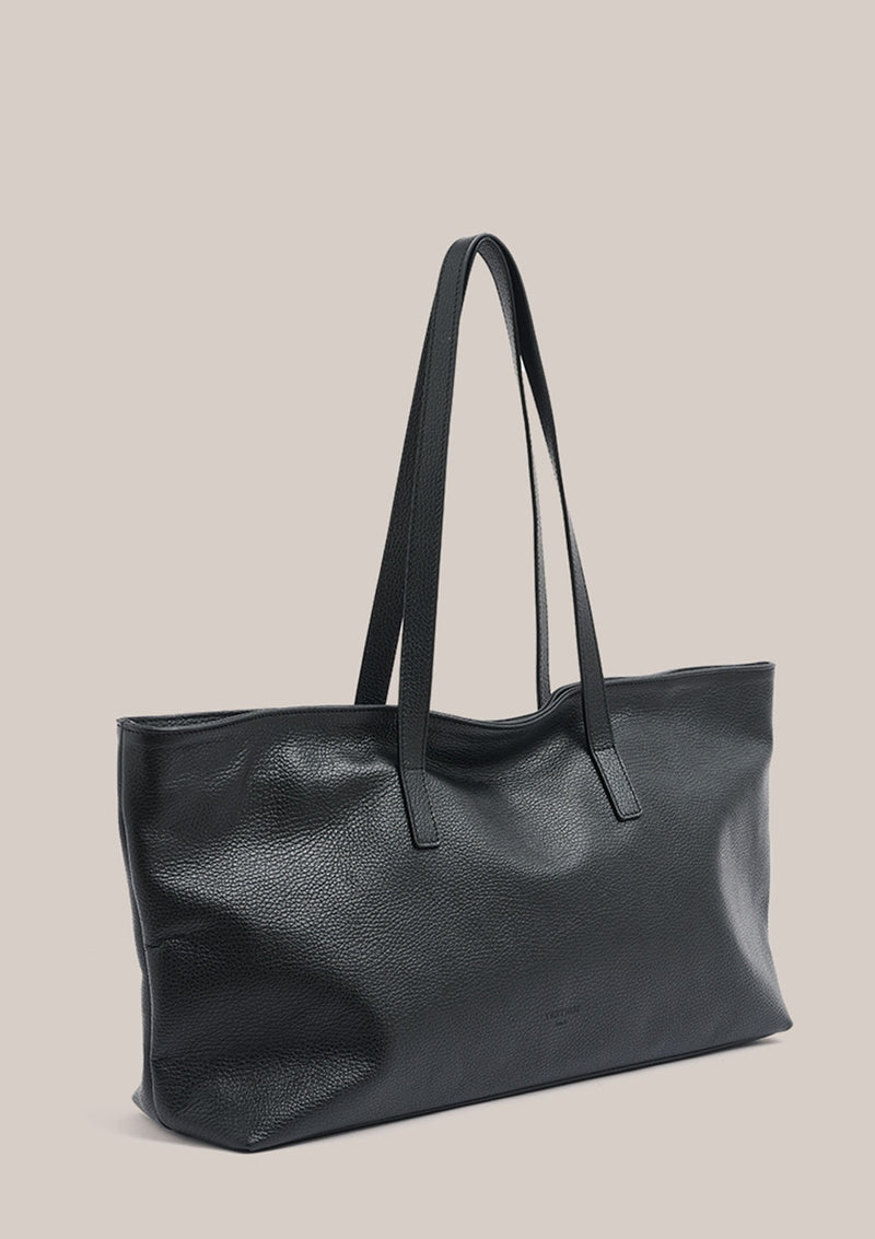 Vestirsi Mia Leather East West Slouchy Tote