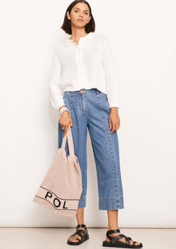 POL Clothing Raydel Denim Pant