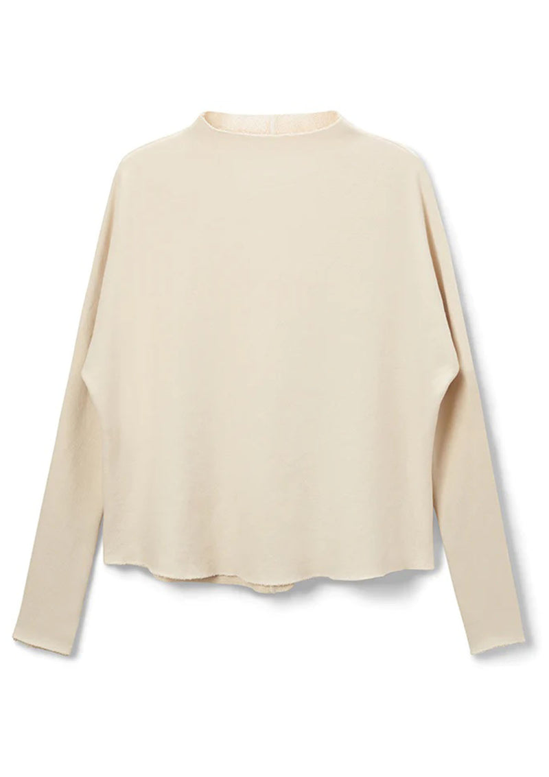 Perfect White Tee Morrison Fleece Mock Neck