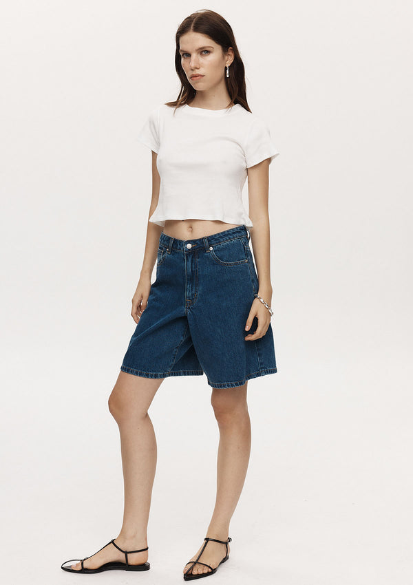 Marle Relaxed Jean Short