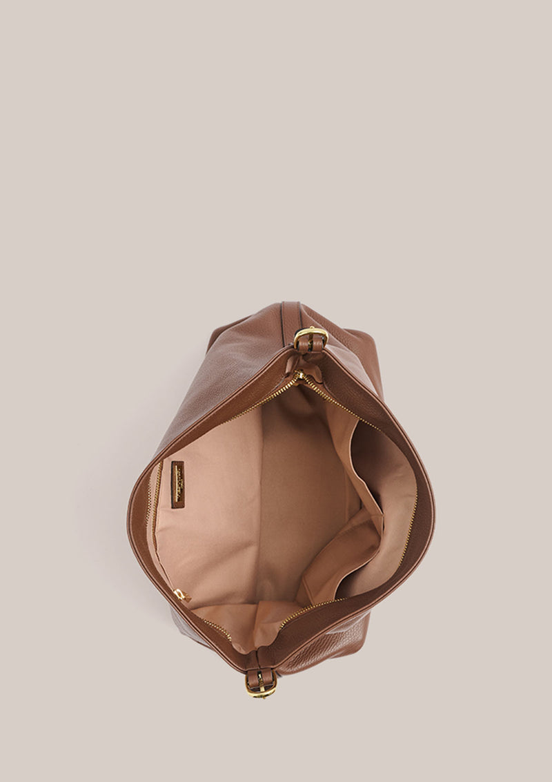 Vestirsi Serena Leather Hobo Bag