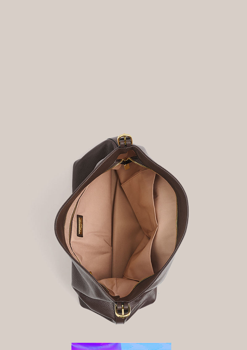 Vestirsi Serena Leather Hobo Bag