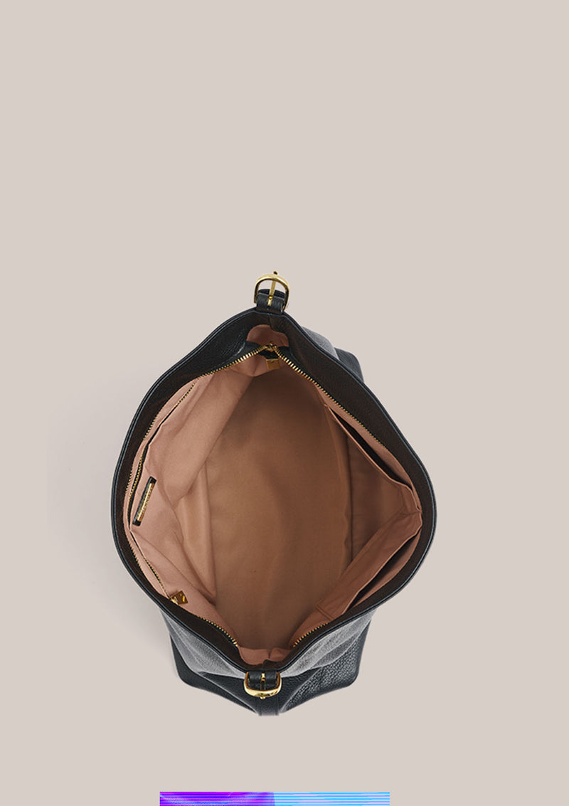 Vestirsi Serena Leather Hobo Bag