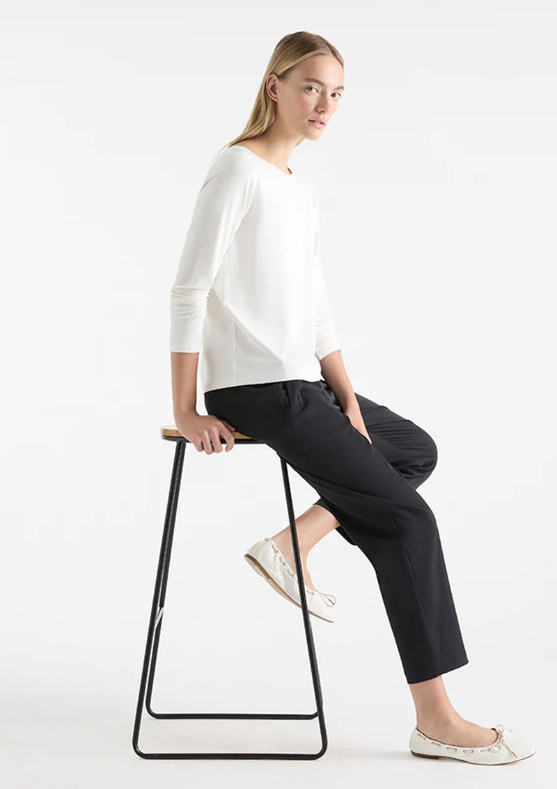 Mela Purdie Long Sleeve Relaxed Boatneck