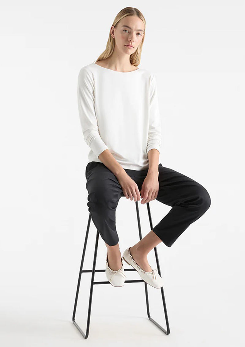 Mela Purdie Long Sleeve Relaxed Boatneck