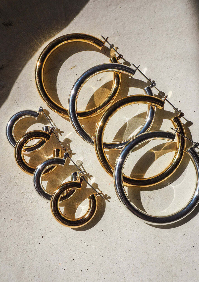 LUV AJ Baby Amalfi Tube Hoops