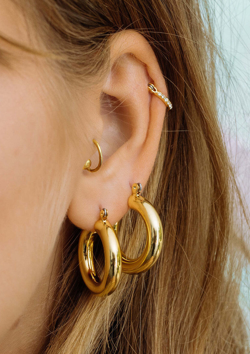 LUV AJ Baby Amalfi Tube Hoops